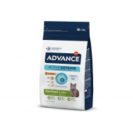 ADVANCE YOUNG STERILIZED 1,5KG - STERILIZĒTIEM KAĶIEM JUNIORIEM (VISTA UN RĪSI)