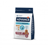 ADVANCE DOG MEDIUM SENIOR 3.0KG - VIDĒJO ŠĶIRŅU VECAĶIEM SUŅIEM (VISTA AR RISIEM)