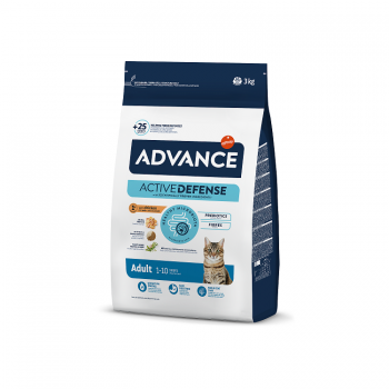ADVANCE CAT ADULT CHICKEN 3.0KG- PIEAUGUŠIEM KAĶIEM (VISTA UN RĪSI)