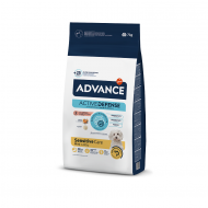Advance dog mini adult Sensitive care 7kg - pilnvērtīga un sabalansēta sausā barība mazo šķirņu pieaugušiem suņiem ar jutīgu gremošanas sistēmu