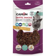 Camon Gardums kaķiem - dental snack ar vistu, skumbriju un miežu zāli 60g