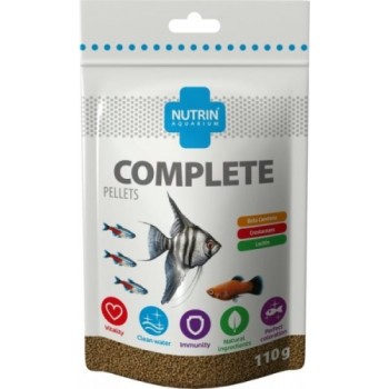 NUTRIN Aquarium - COMPLETE PELLETS 110gr