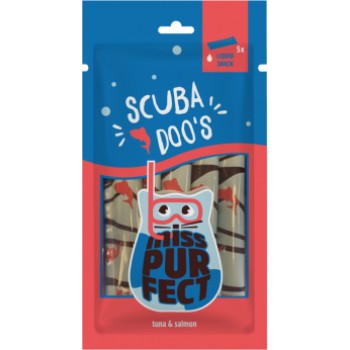 Boxby Miss Purfect papildbarība kaķiem 5gb. 70g - krēms-toppings Scuba Doo`s ar tunci