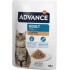 Advance Cat Adult Chicken 85gr - pilnvērtīga sabalansēta augstas kvalitātes mitrā barība pieaugušiem kaķiem vecumā no 1 līdz 10 gadiem. Ar vistas gaļu. (12gb)