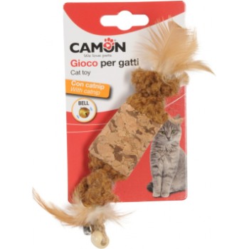 Camon Rot. Kaķiem ar spalvām, zvaniņu un kaķumētru 20cm