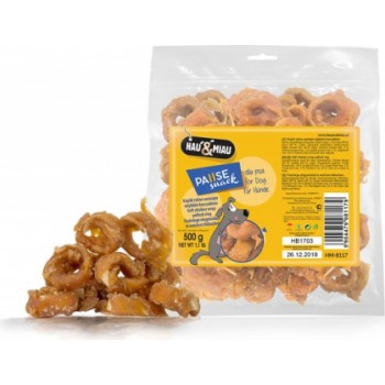 HAU & MIAU fish rings wrapped in soft chicken 500g