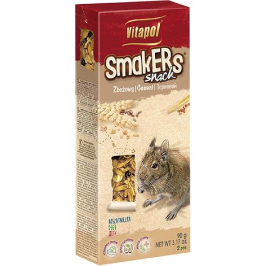 Vitapol STANDARD SMAKERS Nūjiņas degu pelēm ar graudaugiem 2pcs 90g (10gb)