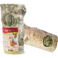 COMPLEMENTARY WOODEN TUNNEL Koka tunelis ar sienu grauzējiem - size L 1pc