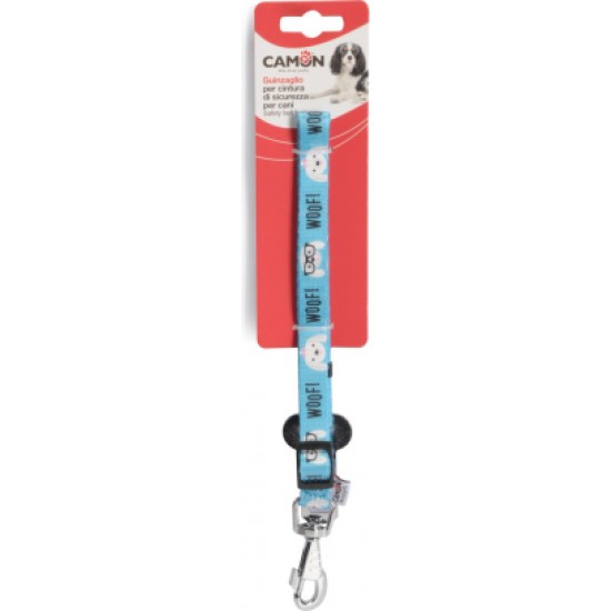 Camon Car Safety Leash WOOF 25mm - automašīnas drošības josta, platums 25mm