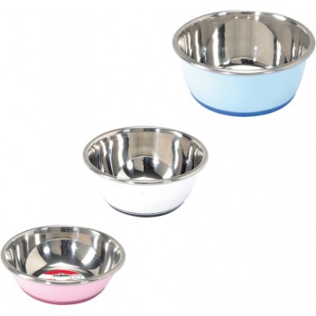Bļoda SELECTA nerūsējošā tērauda ar gumiju 13.5cm/350ml