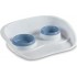 Stefanplast SET DINNER neslīdoša paplāte ar bļodām (nordik.zils/balts)