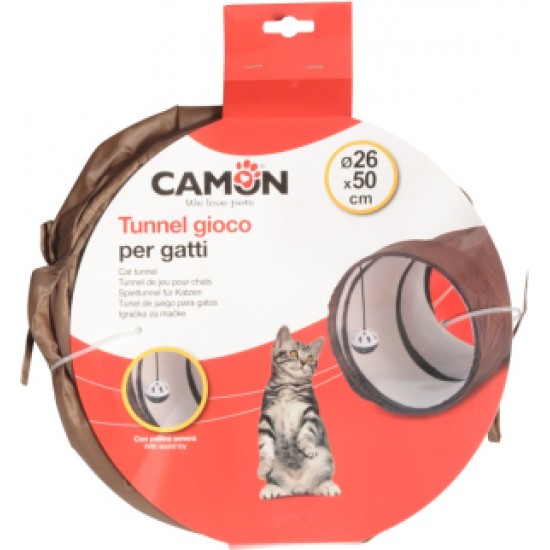 Camon Rot. Kaķiem tunelis ar bumbu 26x50cm