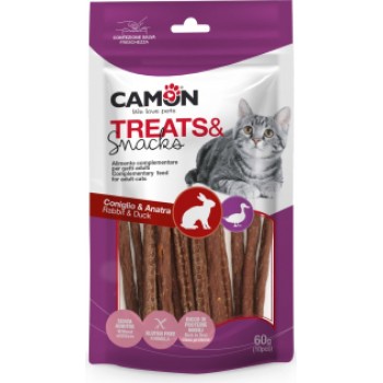 Camon Gardums kaķiem - pīles, truša nūjiņas 60g