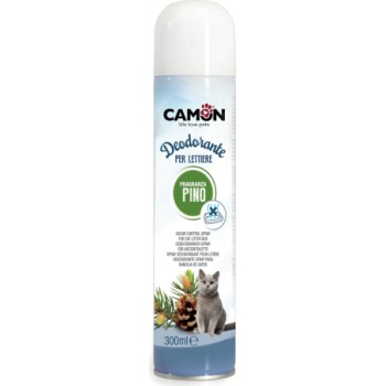 Camon Dezodorējošs aerosols kaķu kastēm Priede 300ml