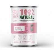 Prefera PF Fresh Farm Dog Smooth pate with pork 400 gr