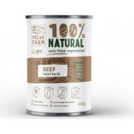 Prefera PF Fresh Farm Dog Smooth pate with beef 400 gr