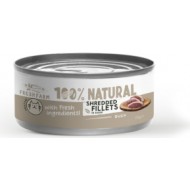 Prefera PF Fresh Farm CAT Shredded fillets in sauce with duck and chicken 70 gr