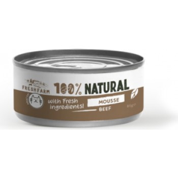 Prefera PF Fresh Farm CAT Mousse with beef and chicken 85 gr