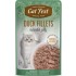 CatFest Duck Fillets in Jelly 70g - Pilnvērtīga barība pieaugušiem kaķiem, pīles fileja maigā želejā