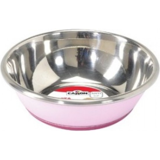 Bļoda SELECTA nerūsējošā tērauda ar gumiju 14.5cm/500ml