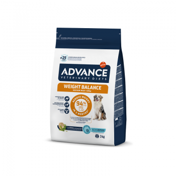 ADVANCE VETERINARY DIETS DOG WEIGHT BALANCE 3KG - SUŅIEM SVARA KONTROLEI