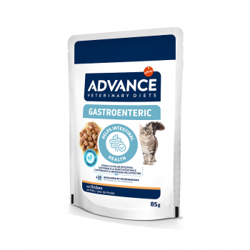 ADVANCE VETERINARY DIETS CAT GASTROENTERIC 85G - KONSERVI KAĶIEM AR GREMOSANAS TRAUCĒJUMIEM (12GB)
