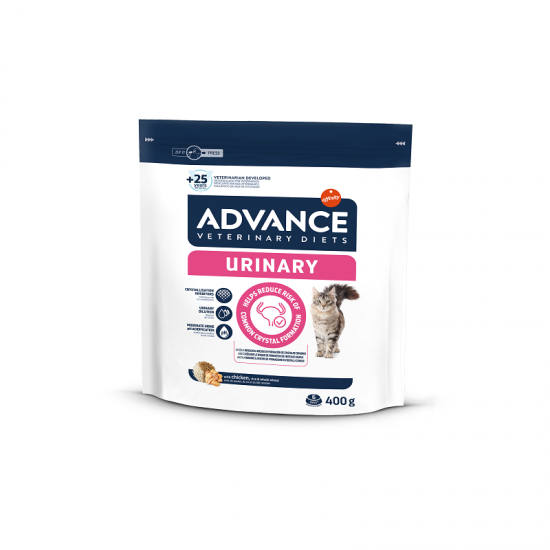 ADVANCE VETERINARY DIETS CAT URINARY 400G - KAĶIEM URĪNCEĻU VESELĪBAI