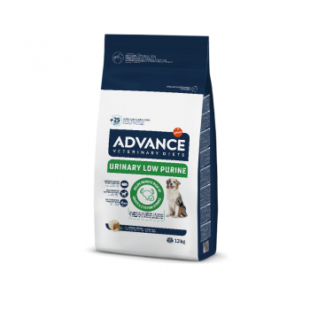 ADVANCE VETERINARY DIETS DOG URINARY LOW PURINE 12 KG – SUŅIEM AR URĪNCEĻU PROBLĒMĀM, KĀ ARĪ LEIŠMANIOZES ĀRSTĒŠANAI
