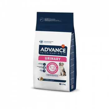 ADVANCE VETERINARY DIETS DOG URINARY 12KG - SUŅIEM URĪNCEĻU VESELĪBAI