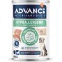 ADVANCE VETERINARY DIET DOG HYPOALLERGENIC DUCK 400G - KONSERVI SUŅIEM AR BARĪBAS NEPANESĪBU UN ALERĢIJĀM
