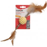 CAMON Rotaļlieta Kaķiem Matatabi bumba ar spalvām 13cm