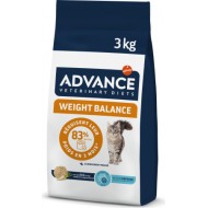 ADVANCE VETERINARY DIETS CAT WEIGHT BALANCE 3 KG - KAĶIEM SVARA KONTROLEI