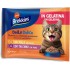 Brekkies Daily Delice Wet Cat Jelly Adult Chicken&Turkey 4x85 gr - konservi želejā pieaugušiem kaķiem, ar vistas vai tītara gaļu.