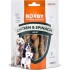 BOXBY CHICKEN & SPINACH Sticks 100g - papildbarība pieaugušiem suņiem, ar vistas gaļu un spinātiem.