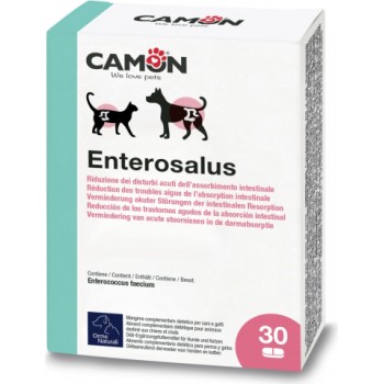 CAMON Enterosalus tabletes - pie gremošanas un caurējas problēmam (30 tabletes).