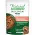 NATURAL TRAINER WET DOG S&T CHUNKS SALMON 100 G - mitrā pilnvērtīga barība mazo šķirņu suņiem, gabaliņi ar lasi mercē. (24gb)