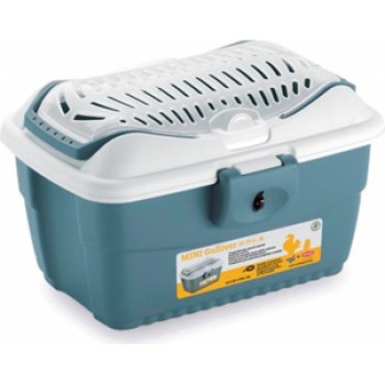 Stefanplast Transp.bokss MINI GULLIVER (tērauda zils/balts)