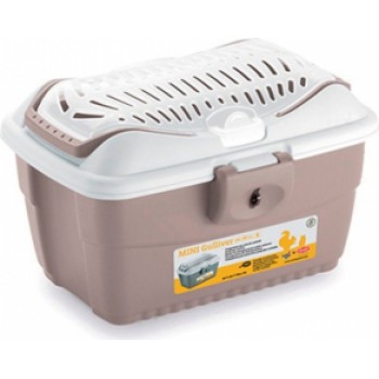 Stefanplast Transp.bokss MINI GULLIVER (pūderkr./balts)