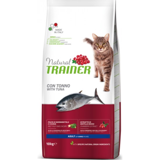 NT ADULT WITH TUNA 10KG - SAUSĀ BARĪBA AR TUNCI PIEAUGUŠIEM KAĶIEM