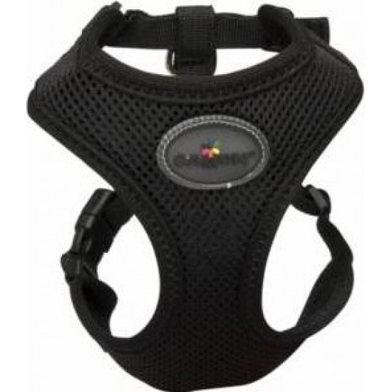Camon Krūšu siksna MESH ar dubulto regulēšenu Melna SM 24/32x21/42 cm