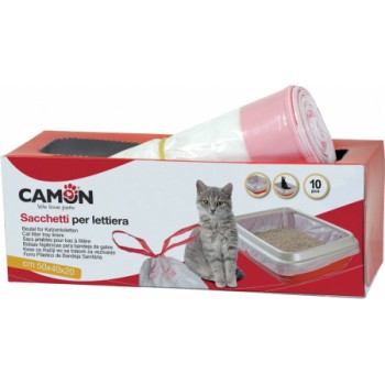 Camon Maisiņi kaķu tualetei sasienamie 45x50x25cm 10gb.