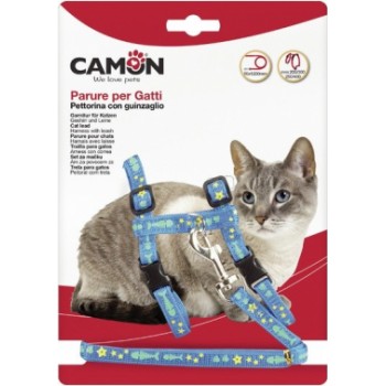 Camon Kaķu pavada - iemaukti Cat 10x1200mm
