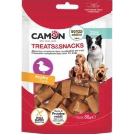 Camon Gardums suņiem - pīles gaļas gabaliņi 80g