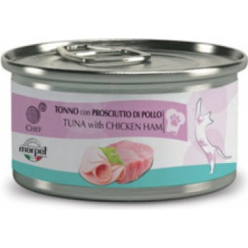 Marpet Chef 80gr Cat Tuna with Chicken Ham