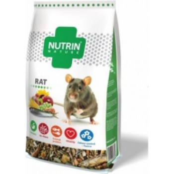 NUTRIN Nature - Rat 750gr - PILNVĒRTĪGA BARĪBA ŽURKĀM