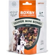 BOXBY DOG TRAINER MINI BONES 140g - MINI GABALIŅI PIEAUGUŠIEM SUŅIEM