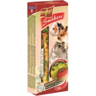 STANDARD Smakers apple for rodents and rabbit 2pcs 90g - Vitapol nūjiņas ar āboliem grauzējiem