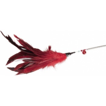 Camon Rot. Kaķiem - Nūja ar spalvām un spirāli 46cm