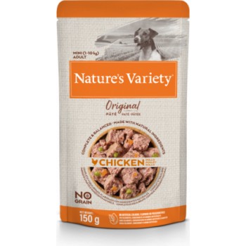 Konservi NV Dog Original Mini Chicken 0.150 kg - Konservi ar vistu pieaugušiem suņiem (8gb)