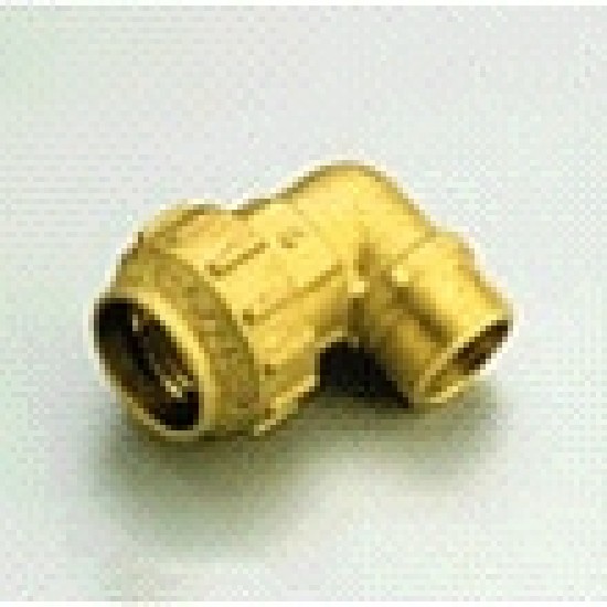 Misiņa līkums PE caurulei D20x1/2"M